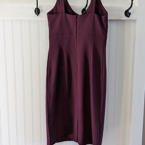 Aritzia Babaton Marsden Purple Corset Bodycon Midi Dress - Picture 5 of 12